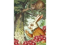 Madame Treacle B6-Carnet Med Kuvert Alice I Underlandet