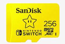 SanDisk 256GB micro SD XC (UHS-I U3-100MB/s) Memory Card For Nintendo Switch NEW