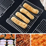 CHICIEVE 2 Pack Cooling Rack Safe Rack,for Baking for Roasting,Drying,Fit Various Size Baking Tray and Toaster Stainless Baking Rack (32x20)