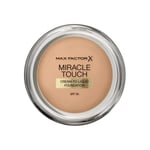 Max Factor - Miracle Touch Fond de teint - nouvelle formule améliorée, FPS 30 et acide hyaluronique, Sand 60 - 11,5 g