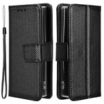 För Nokia 105 4G (2023) Diamond Texture PU Läder Plånbok Telefonfodral Skyddande Stativfodral [FW] Black