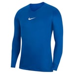 Nike Men's Park First Layer Top Thermal Long Sleeve, Blue, 2XL,AV2609