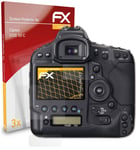 atFoliX 3x Screen Protection Film for Canon EOS 1D C matt&shockproof
