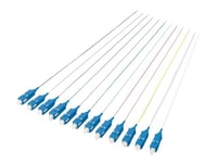 Digitus Professional - Pigtail - Sc Enkelläge (Hane) - 2 M - Fiberoptisk - 9 / 125 Mikrometer - Os2 - Grå, Svart, Vit, Blå, Gul, Röd, Grön, Brun, Orange, Violett, Rosa, Turkos