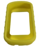 TUFF LUV Silicone Case Cover With Screen Protector Compatible With Garmin Edge 530 - Yellow