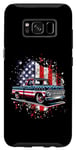 Coque pour Galaxy S8 I'm Not Old I'm Classic American Truck USA Flag Car
