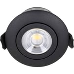 Low Profile Flexible G2 Ø75 2700K MS/Round m/Driver inuti/utsida