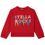 Stella McCartney Kids Logo Collegegenser Rød | Rød | 4 years