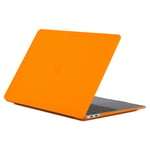 MacBook Air 13 (2020/2019/2018) - Mat Hard Cover Front+Bagcover - Orange