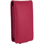 iGadgitz U2759 -Genuine Leather Case +Screen Protector - Suitable for Sony Walkman NWZ-E585 -Pink