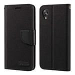 LG Nexus 5 Case, Oxford Leather Wallet Case with Soft TPU Back Cover Magnet Flip Case for LG Nexus 5