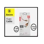 Baseus Original Lightning Kabel För Iphone Ipad Ipod - 300cm Brun