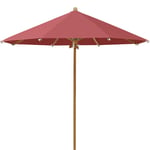 Glatz, Teakwood parasoll 350 cm Kat.5 637 Cherry