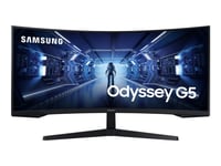 Samsung Odyssey C34G55TWWP platta pc-skärmar 86,4 cm (34") 3440 x 1440 pixlar UltraWide Dual Quad HD LED Svart