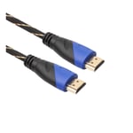 HDMI kabel i 10M mesh lager flätad V1.4 AV HD 3D for PS3 Xbox HDTV 1080P