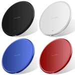 10w Wireless Charger Fast Charge Desktop For Apple Huawei C Blue