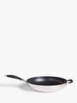 John Lewis 'The Pan' Stainless Steel Non-Stick Frying Pan with Helper Handle, 32cm