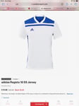 BOYS Adidas T Shirt Regista 18 Climalite adidas Sports Top  AGE 7/8yrs BNWTs