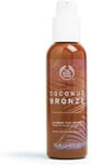 The Body Shop Coconut Bronze Gradual Tan Lotion Sensitive Skin Lightweight, Non-