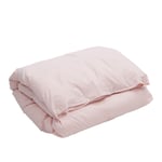 Tekla - Percale solid duvet cover 220x220cm petal pink - Påslakan - Rosa