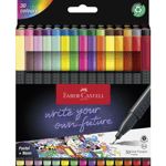 Faber-Castell - Finepen Grip 0.4 set (30 pcs) (151630)