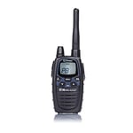Midland G7 Pro Radio Émetteur-Récepteur Talkie Walkie Bi-bande 8 Canaux PMR446 et 69 Canaux LPD - 1 Émetteur-Récepteur, 4 Batteries Rechargeables AA 1.2V/1800 mAh Ni-MH, Chargeur et Clip de Ceinture
