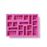 Room Copenhagen LEGO Ice Cube Tray, Pink, Silicone