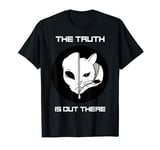 Alien Reveal Cat Layer - Funny The Feline Truth Is Out There T-Shirt
