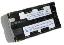 Kompatibelt med Sony DCR-TRV125, 7.2V (7.4V), 4400 mAh
