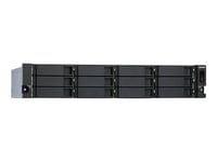 QNAP TL-R1200S-RP - Baie de disques - 12 Baies (SATA-600) - SATA 6Gb/s (externe) - rack-montable - 2U