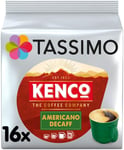Tassimo Kenco Decaf Coffee Pods Pack of 5, Total 80 pods, 80 servings