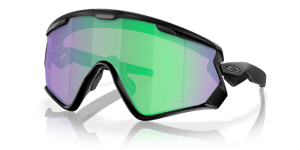 Oakley Wind Jacket 2.0 Matte Black / Prizm Road Jade sportsbriller 941828 45 2023