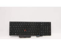 Transimage - Ersättningstangentbord för bärbar dator - bakgrundsbelyst - brittisk - svart - för ThinkPad P15 Gen 2 20YQ, 20YR T15g Gen 2 20YS, 20YT