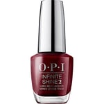 OPI Infinite Shine - Vernis à ongles longue tenue - Got The Blues for Red - Couleur : rouge bordeau