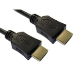 5m Long HDMI Cable High Speed With Ethernet V2.0 FULL HD 4K 3D ARC GOLD BLACK