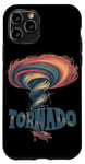 Coque pour iPhone 11 Pro Météo à Nice Tornado avec tempête