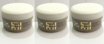 3 x WELLA EIMI Just Brilliant Shine Pomade 75ml