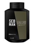 Sebastian Professional Seb Man The Multitasker 3In1 Hair Beard And Body Wash Nude