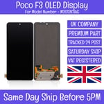 Xiaomi Poco F3 M2012K11AG Replacement OLED LCD Display Screen Touch Digitizer