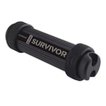 Corsair CMFSS3B-512GB Survivor Stealth X2 512 GB USB 3.0 Rugged Flash Drive - Black