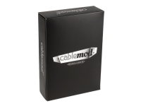 CableMod Classic ModMesh RT-Series - Strömkabelsats - vit, blå