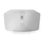 NEDIS Speaker Wall Bracket - Sonos® Play:5-Gen2™ - Tiltable and rotatable - Tilt angle 15° - Cable management - Simple and easy assembly - Max. 7 kg White