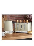 Russell Hobbs Inspire Cream Kettle &Amp; Toaster Bundle