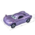 couleur Holly Shiftwell Modèle de voiture Cars 2 Pixar Cars 3 Lightning McQueen Jackson Storm Mater 1:55 en a