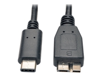Tripp Lite U426-003-G2 USB Kabel 1,8 m USB 3.2 Gen 2 (3.1 Gen 2) USB C Micro-USB B Schwarz (U426-003-G2)