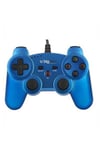 Manette Bigben Mini Metallic Pour Playstation Ps3 Bleu