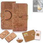 360° wallet case cork cover for Realme 11 Pro case bag