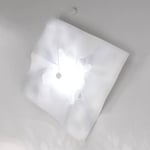 Knikerboker Crash-design-LED-seinävalaisin 100 cm valkoinen