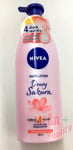 NIVEA Bright Body Lotion Dewy Sakura Cheery Blossoms Skin Care Moisturizer 350ml
