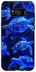 Coque pour Galaxy S8+ Mer Tortues de mer Vie océanique Animaux marins Étoiles